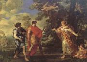 Venus as a Huntress Appears to Aeneas (mk05) Pietro